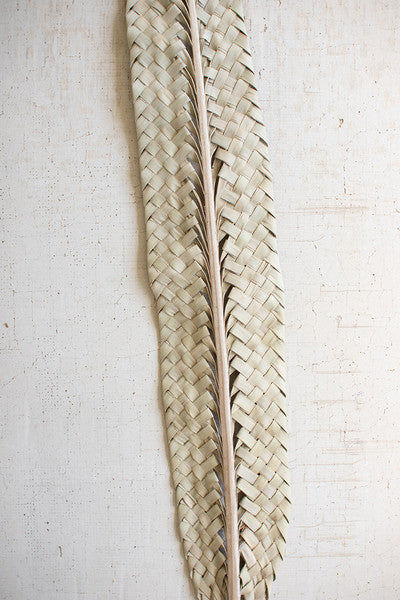 Woven Palm Leaf - Natural