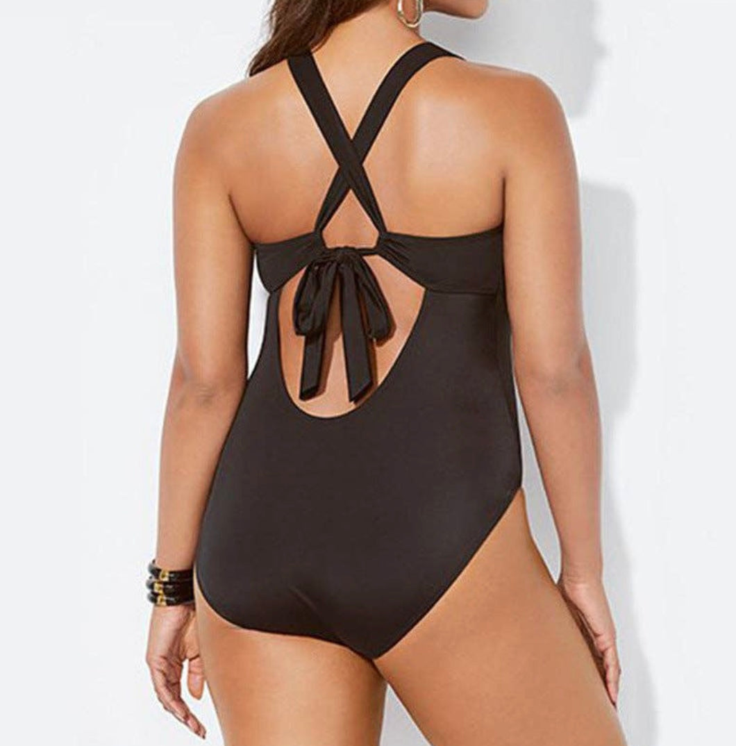 Curve Black Swimsuit