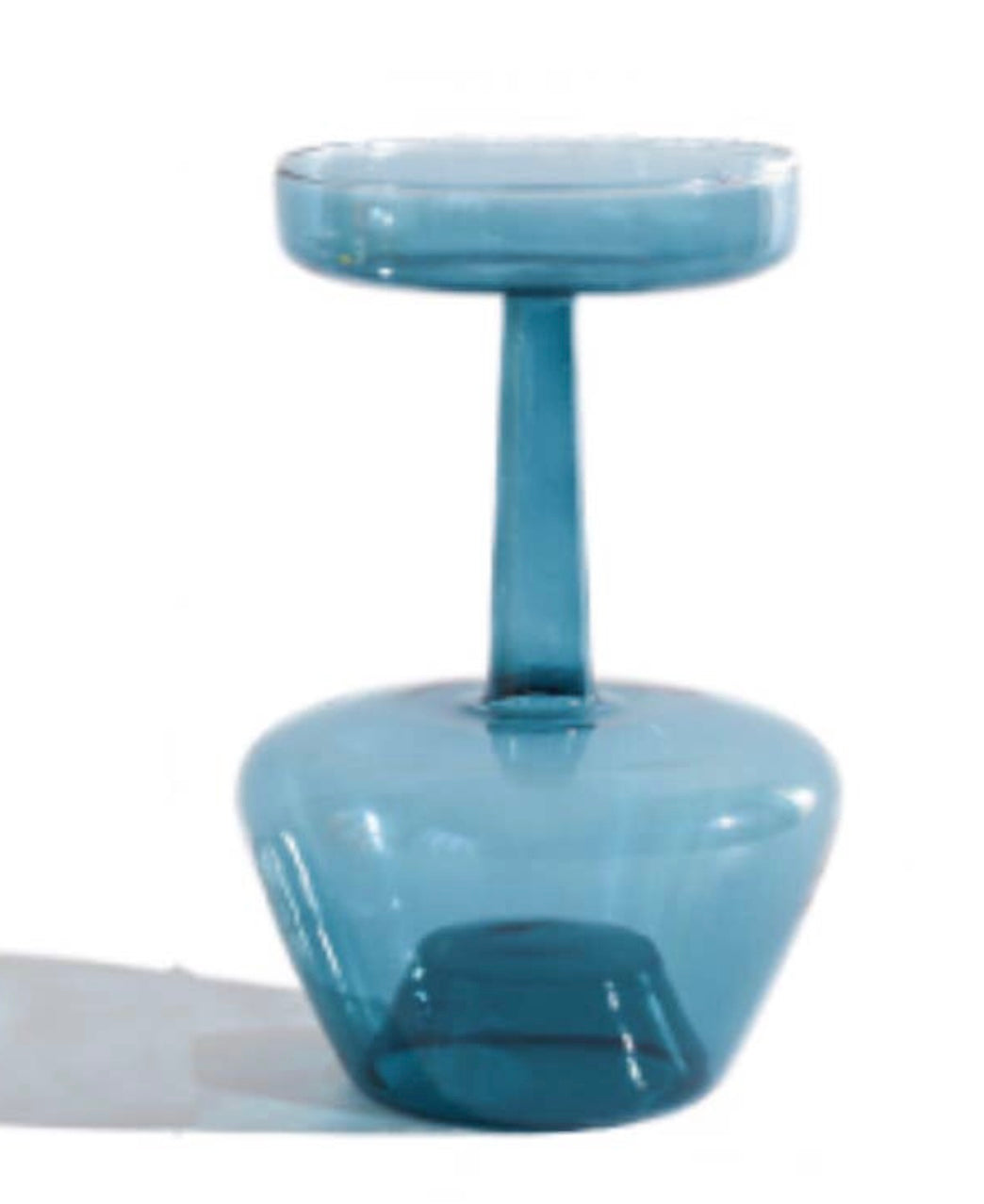 Mid-Century Modern Bud Vase - Blue