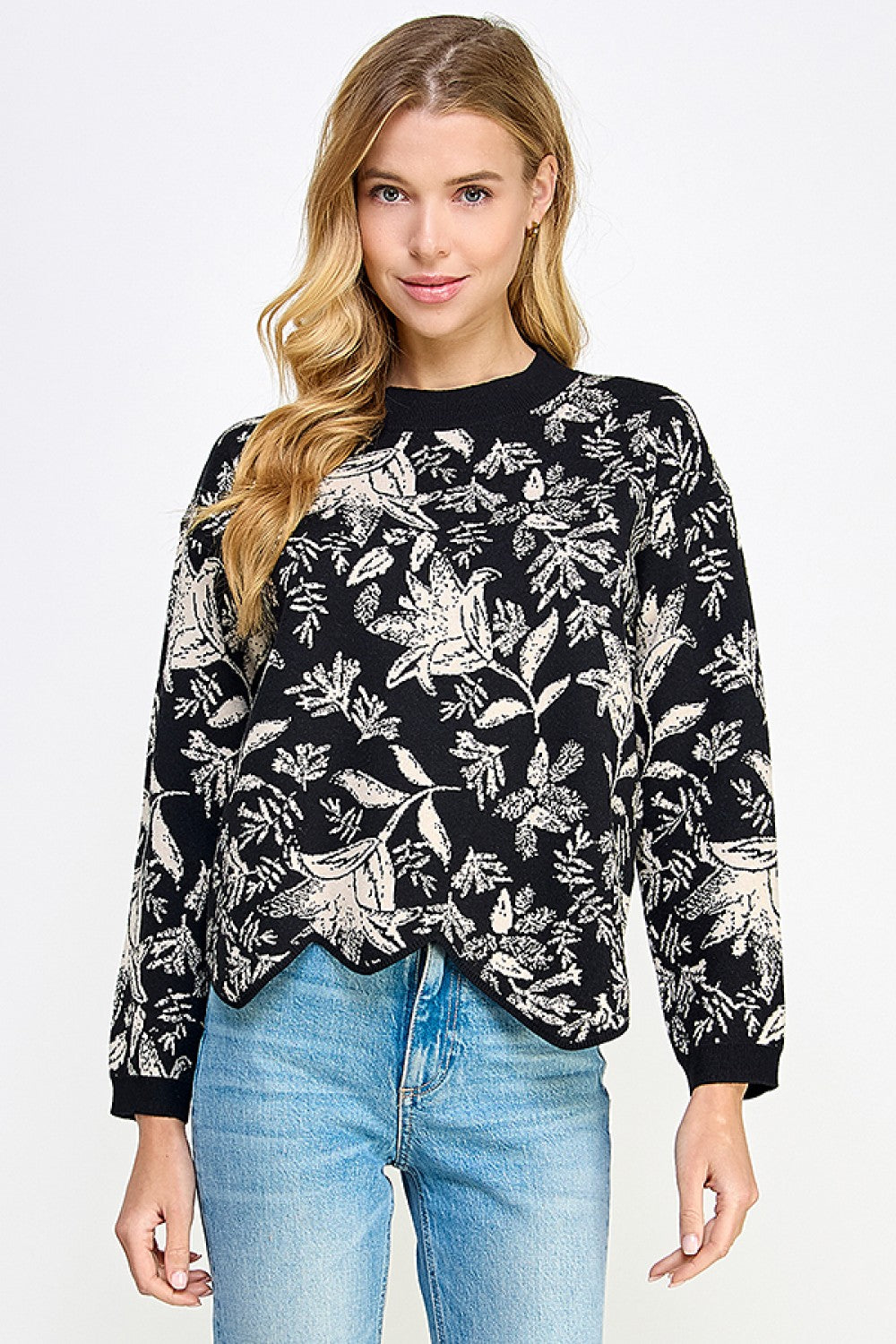 Jacquard Sweater