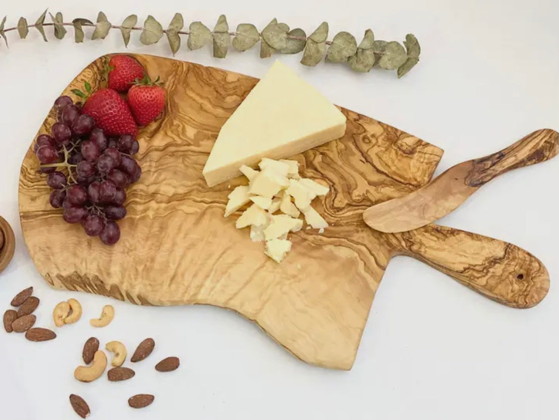 Natural Olivewood Cheeseboard