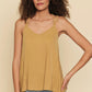 Mustard Cami Top