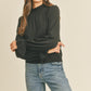 Sweater with frill detail on cuff