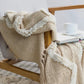 Tufted Cotton Throw - Champagne