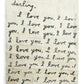 Darling, I Love You …. Wall Hanging