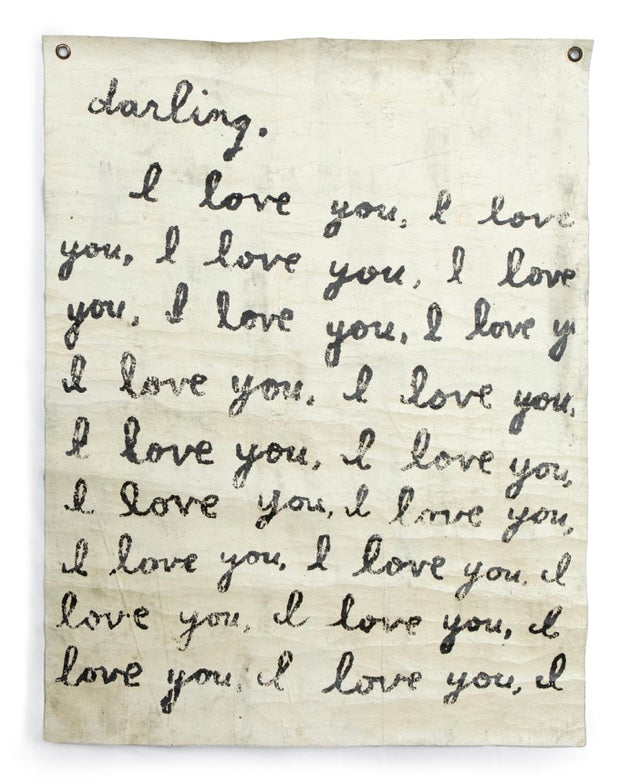 Darling, I Love You …. Wall Hanging