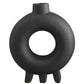 Black Donut Vase