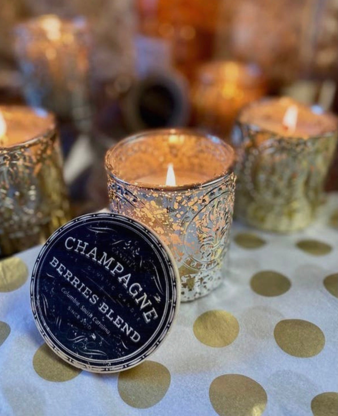 Champagne and Berries Lotion Candle