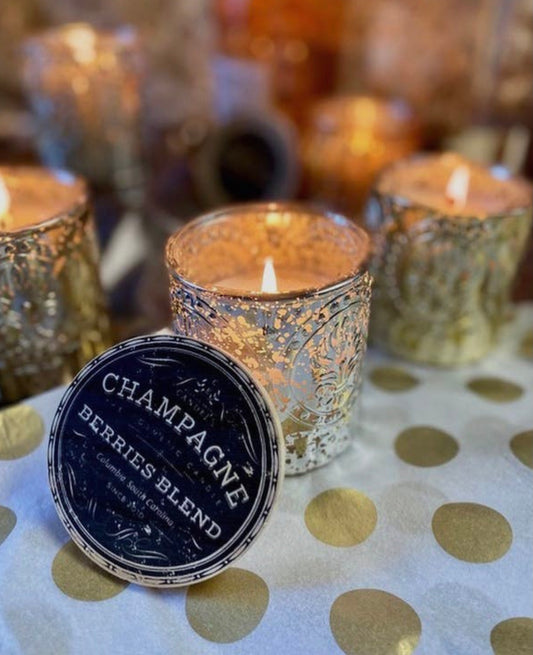 Champagne and Berries Lotion Candle