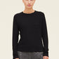 Ribbed Long Sleeve Tee with Pocket