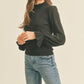 Sweater with frill detail on cuff