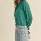 Sweater with frill detail on cuff