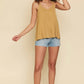 Mustard Cami Top