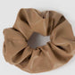 Faux Leather Scrunchie