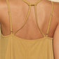 Mustard Cami Top