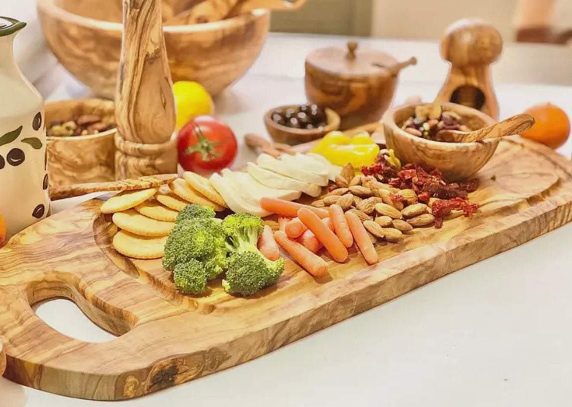 Natural Olivewood Charcuterie Board