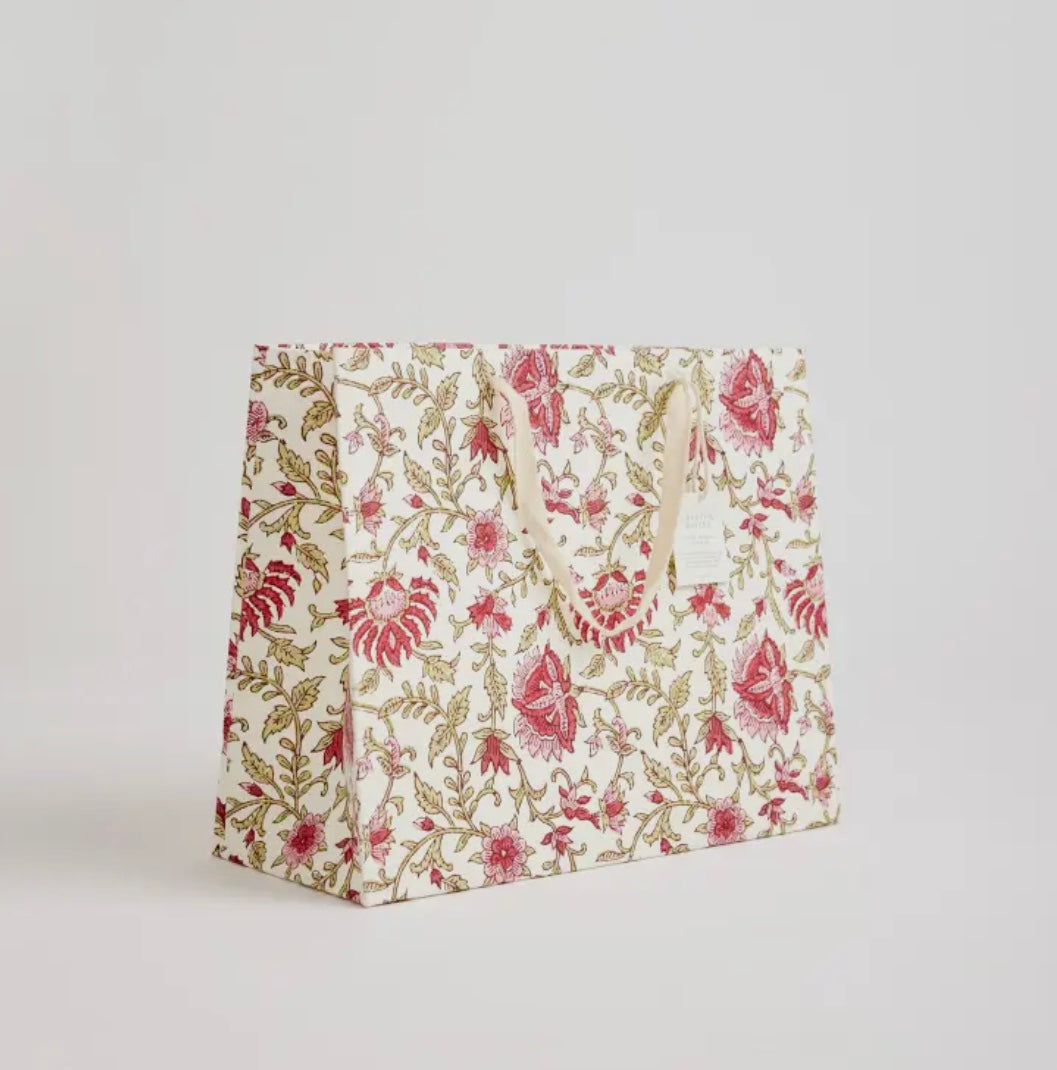 Hand Block Printed Gift Bags