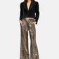 Gold Animal Print Pant