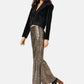 Gold Animal Print Pant