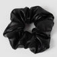 Faux Leather Scrunchie