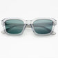 Grey Rectangular Unisex Fashion Sunglasses