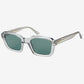 Grey Rectangular Unisex Fashion Sunglasses