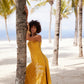 Mustard Terry Maxi Dress