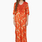 Orange & Gold Palm Pants