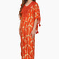 Orange & Gold Palm Pants
