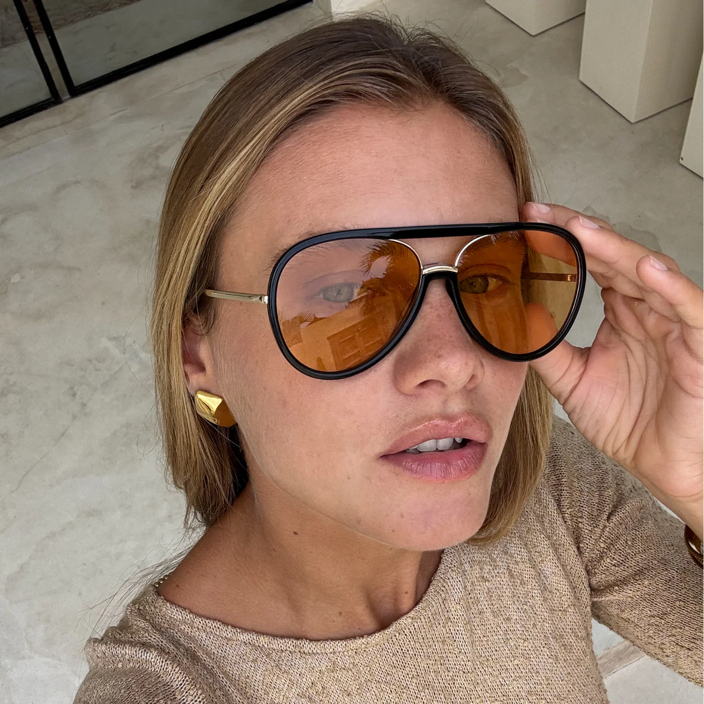 Traditional Aviator Sunglasses