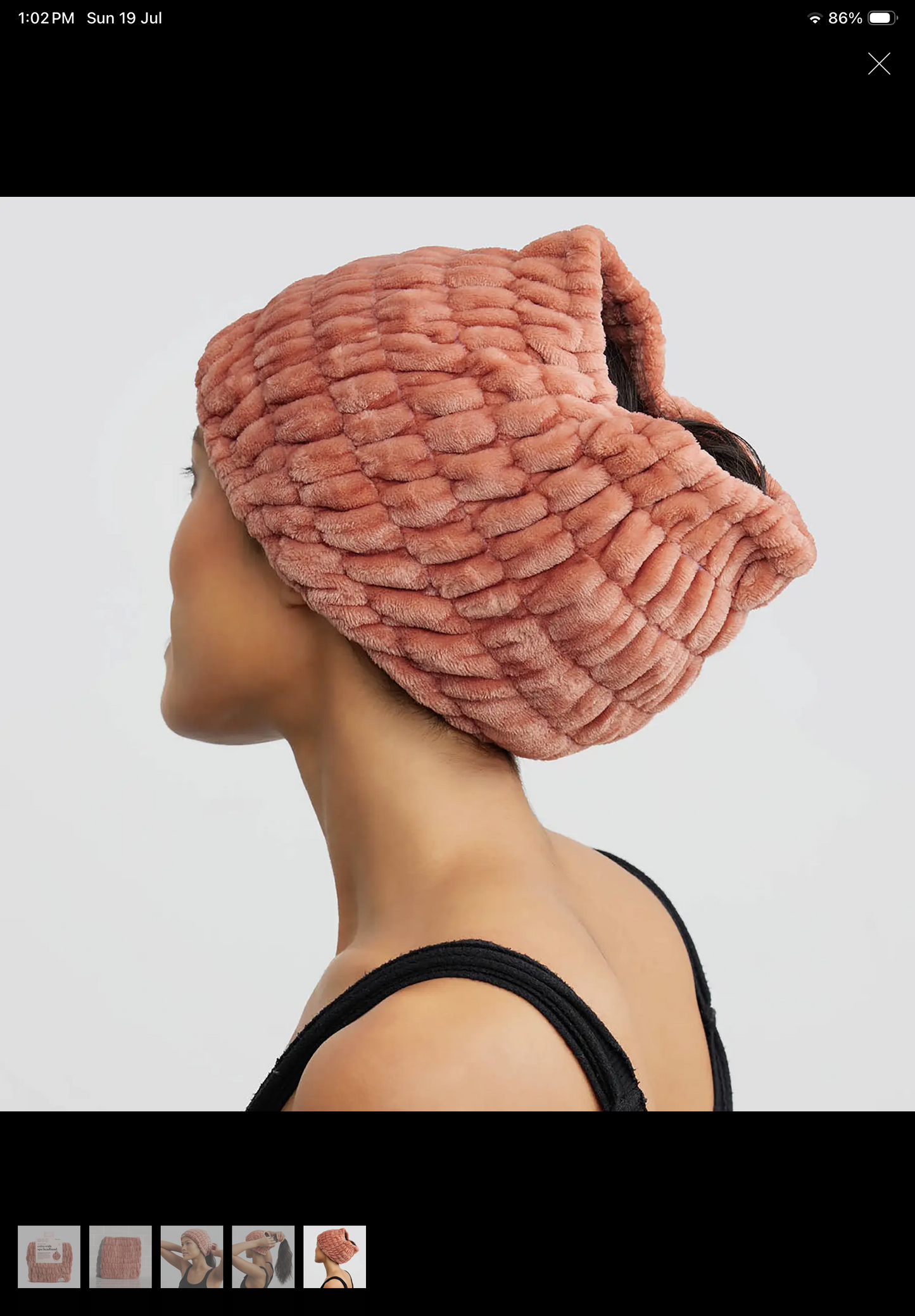 Extra Wide Spa Headband