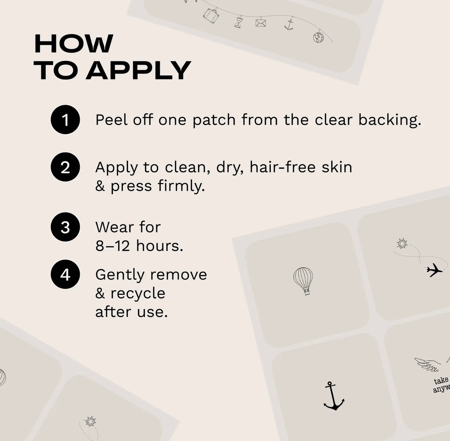 Travel Well Vitamin Patch