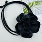 Faux Leather Flower Belt