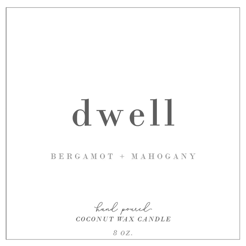 Dwell - Bergamot & Honey Candle