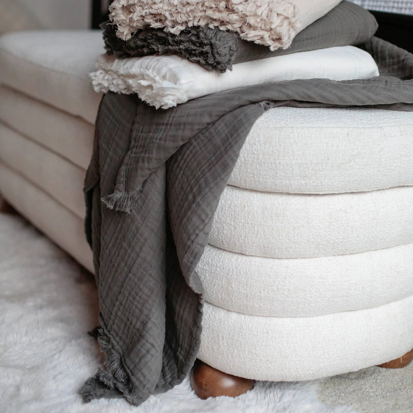 Gauze Throw - 3 Colors