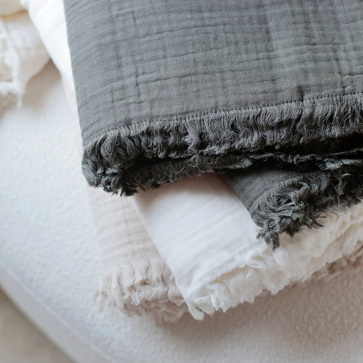 Gauze Throw - 3 Colors