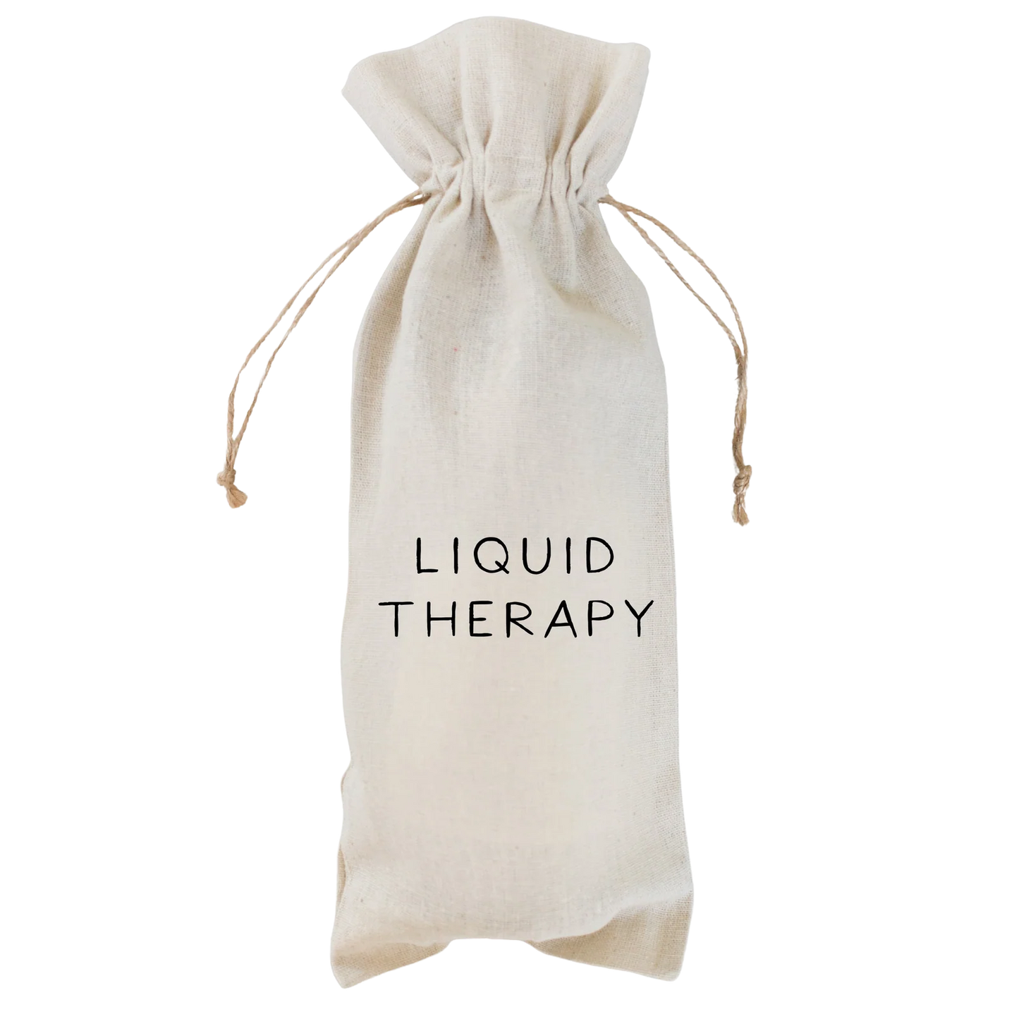 Linen Wine Bag