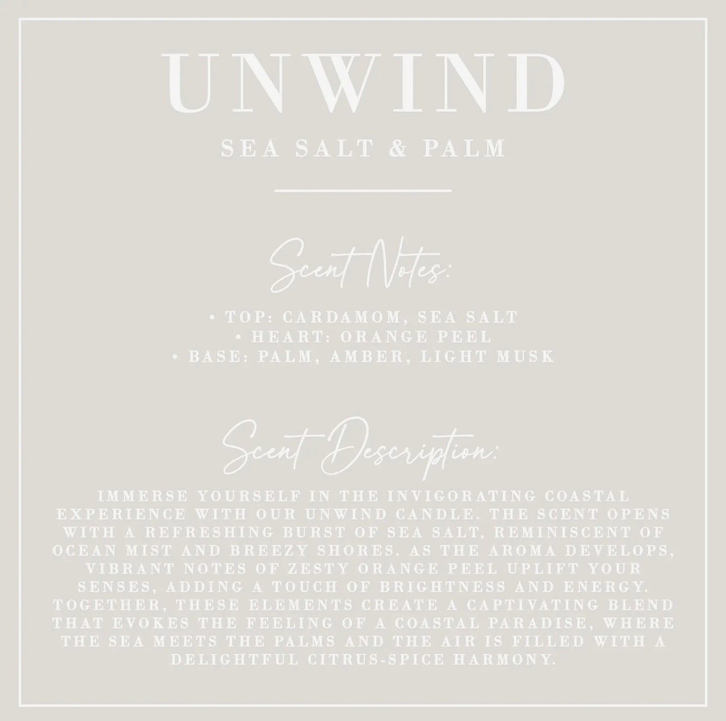 Unwind- Sea Salt & Palm Everything Spray
