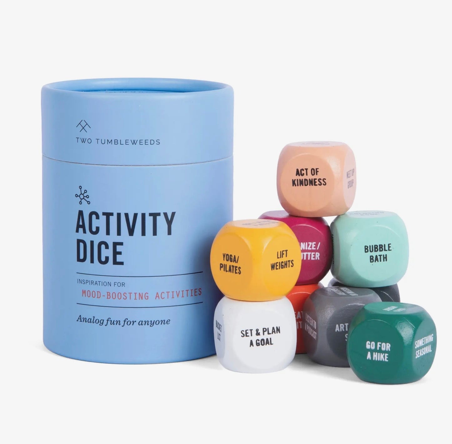 Activity Dice - Inspiration for Mood Boosting Activity