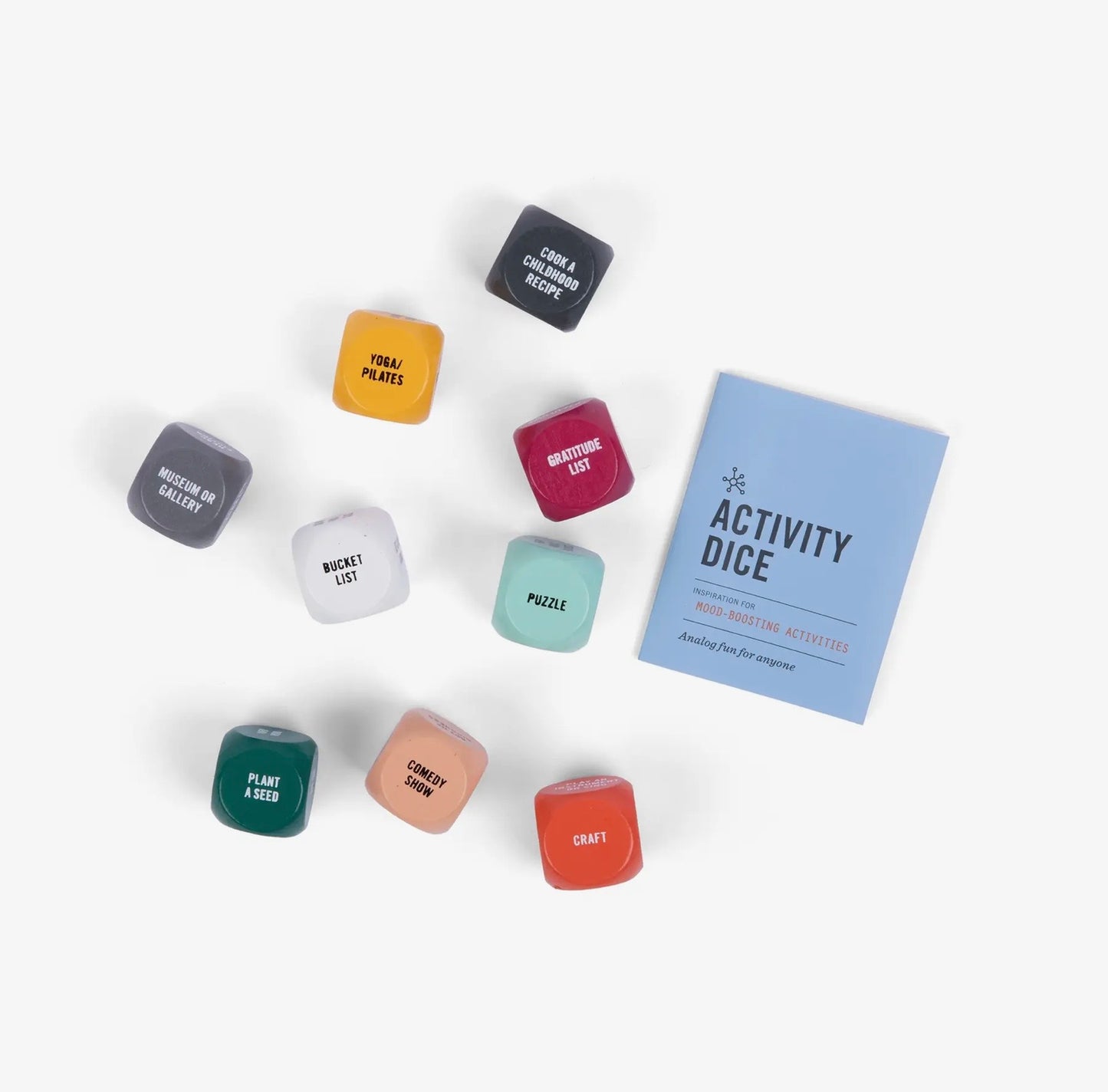 Activity Dice - Inspiration for Mood Boosting Activity