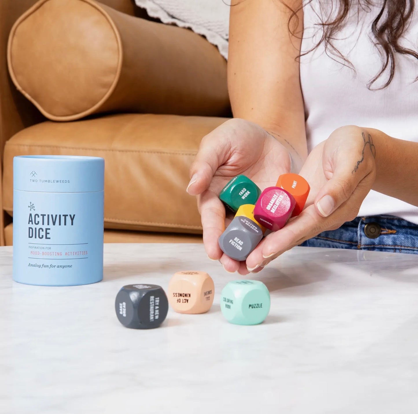 Activity Dice - Inspiration for Mood Boosting Activity