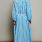 Blue & White Stripe Dress