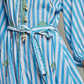 Blue & White Stripe Dress