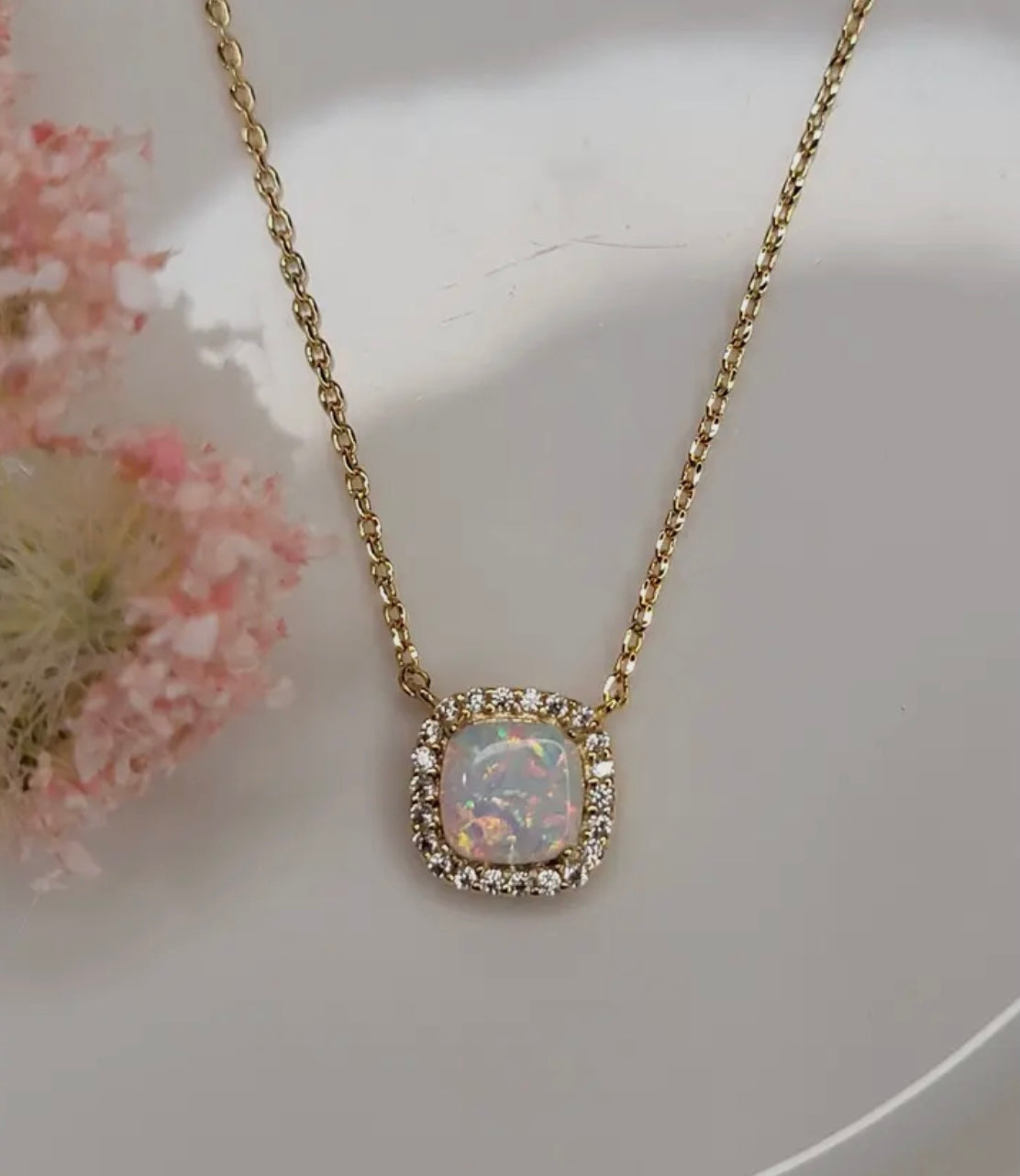 Opal Necklace