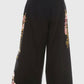 Black Embroidered Pants