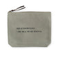 Canvas Zip Bag