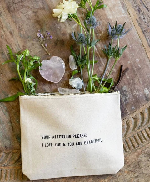 Canvas Zip Bag