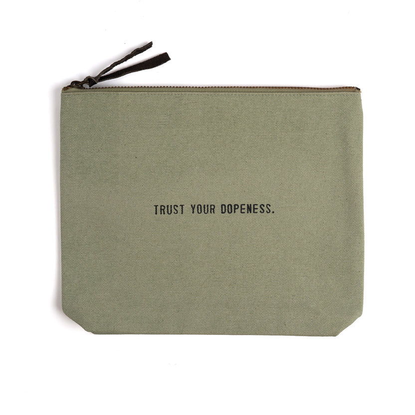 Canvas Zip Bag
