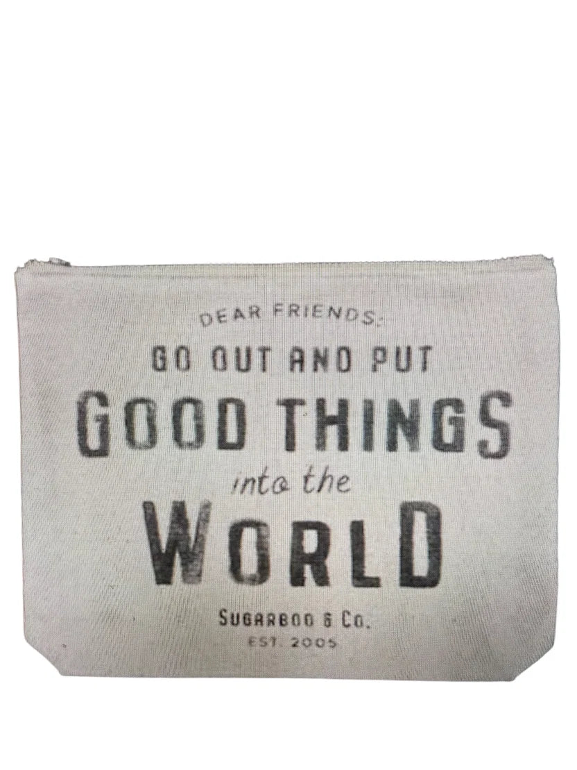 Canvas Zip Bag