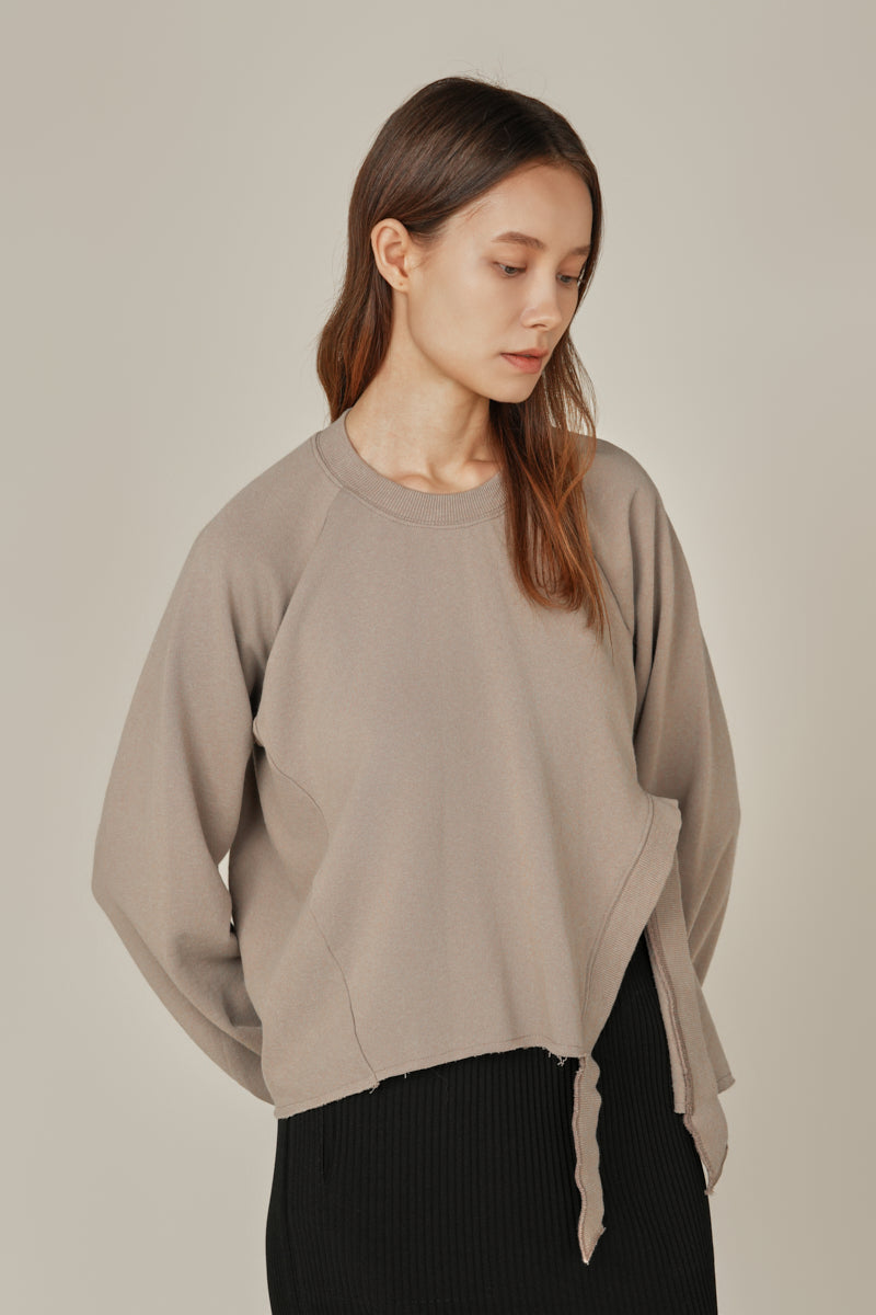 Taupe Sweat Top